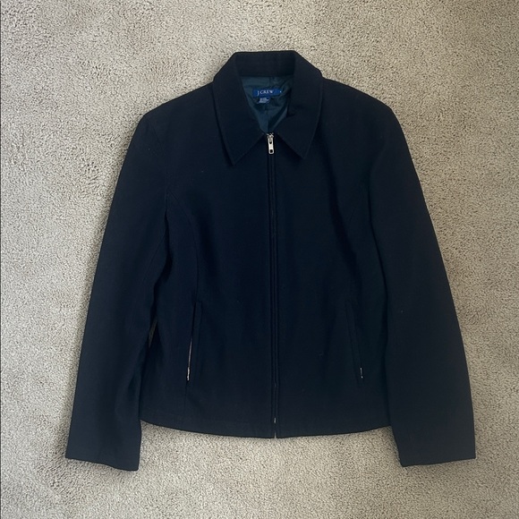 J. Crew Women's Classic Navy Blue Blazer, M - Picture 1 of 4